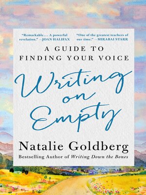 cover image of Writing on Empty